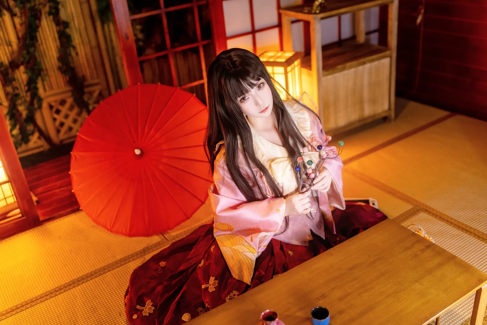 【蓬莱山辉夜cos】月宫仙子的和风瞬间 - 第 8 张