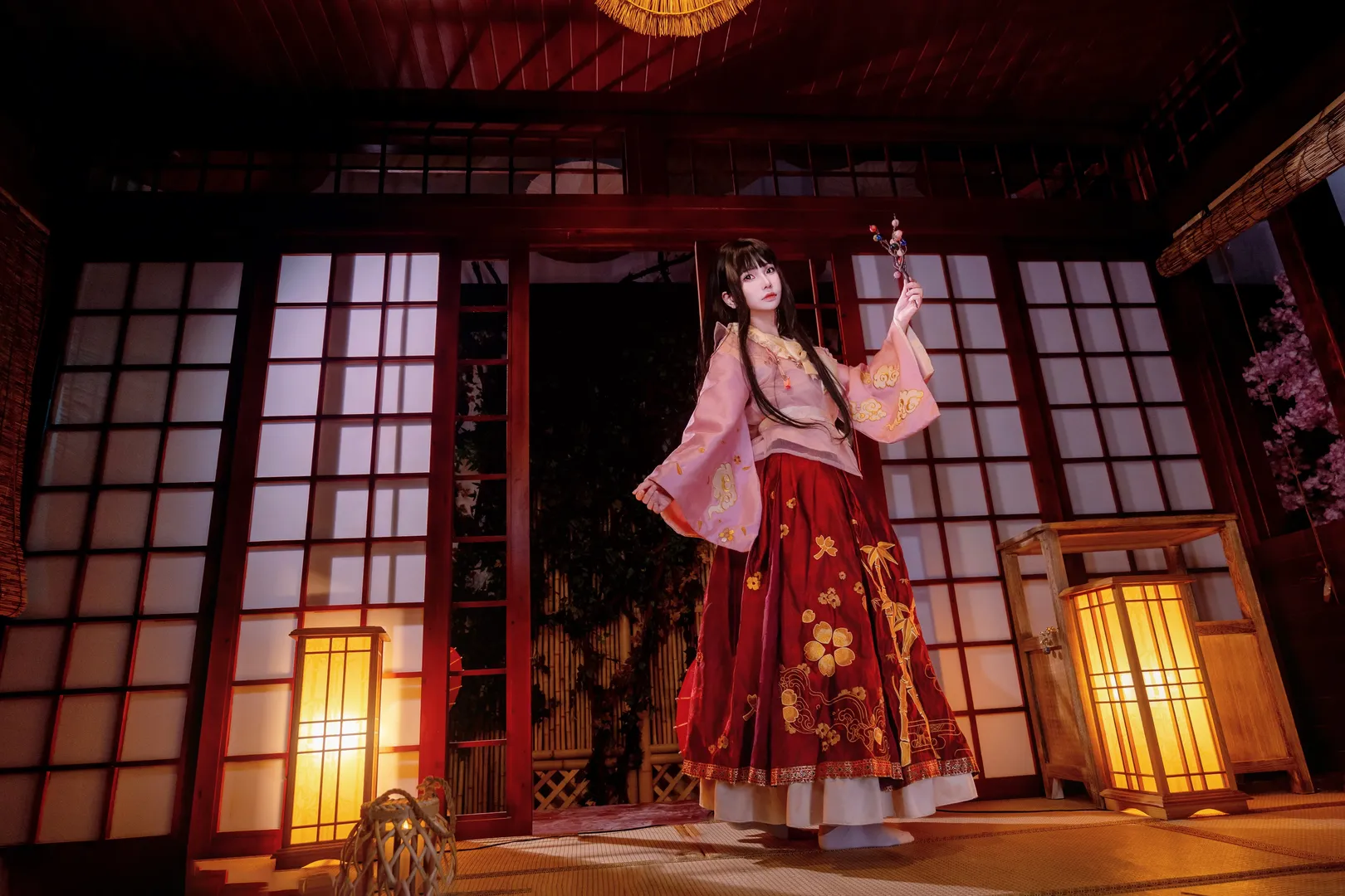 【蓬莱山辉夜cos】月宫仙子的和风瞬间 - 第 9 张