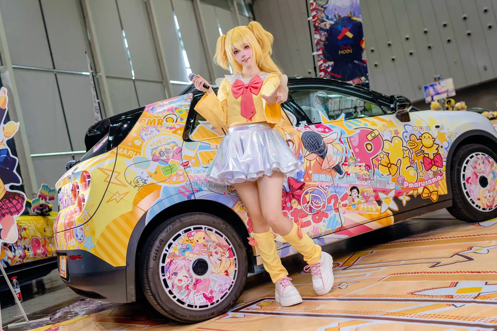 【P丸樣cos】秘密的偶像公主，痛车漫展场照分享 - 第 4 张