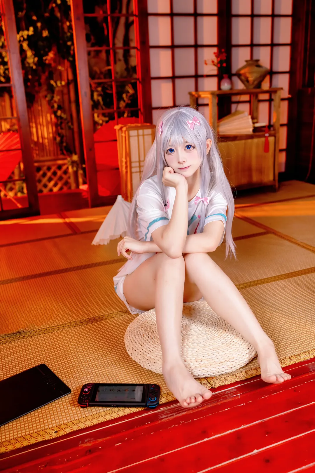 【和泉纱雾cos】埃罗芒阿老师的和室日常 - 第 2 张