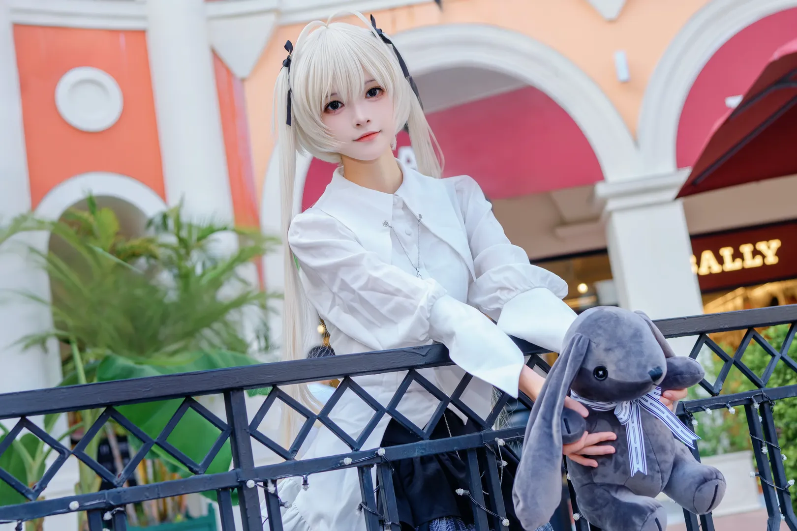 【春日野穹cos】缘之空里的哥特少女，黑丝长腿的独家呈现 - 第 6 张