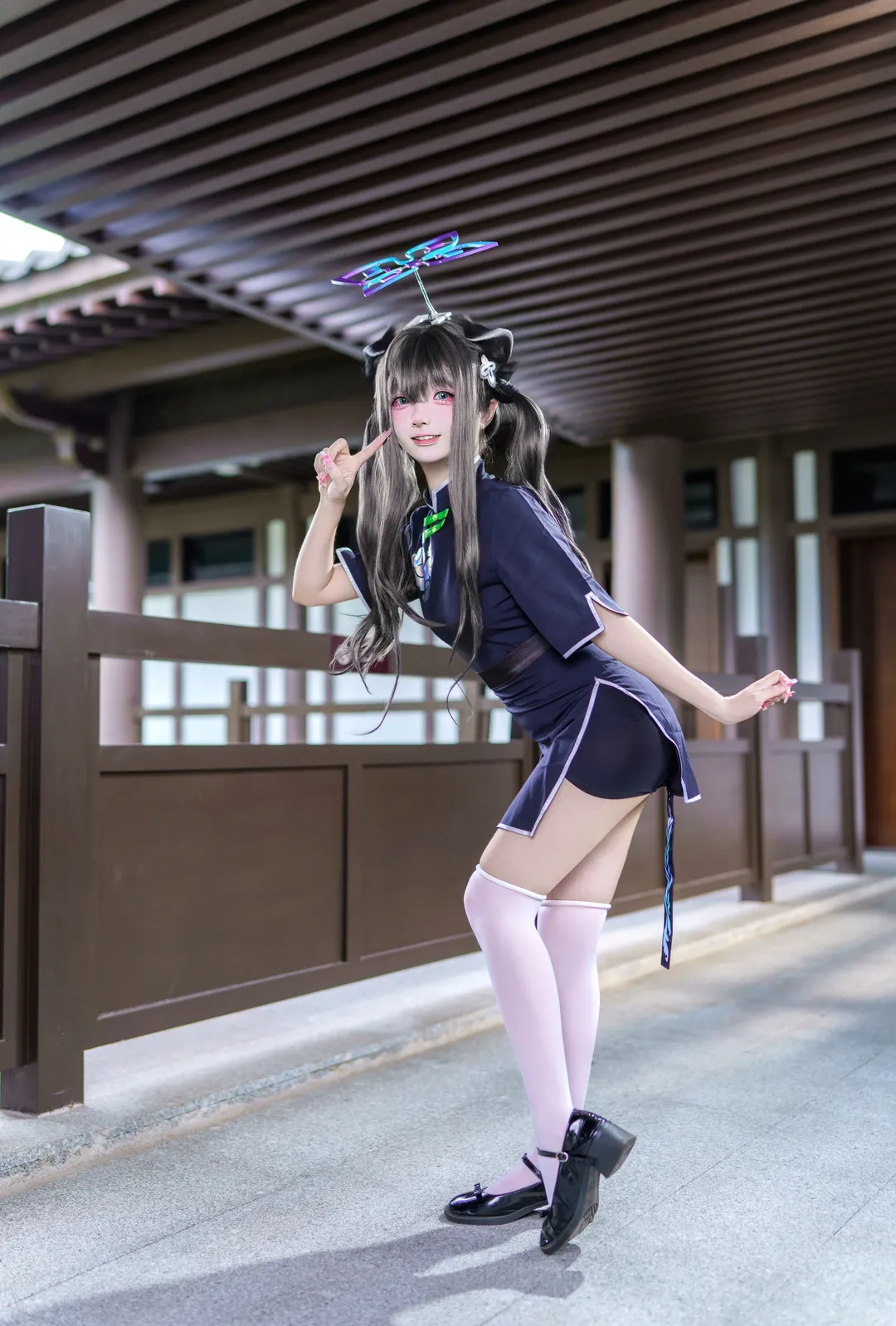 【春原瞬cos】碧藍檔案幼瞬的園林拍攝記錄