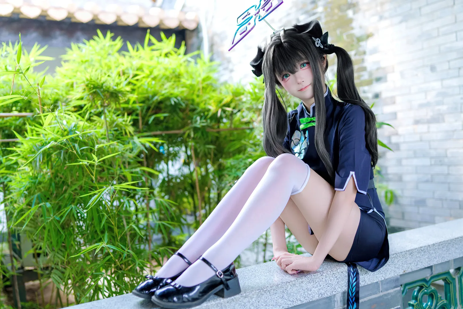 【春原瞬cos】碧蓝档案幼瞬的园林拍摄记录 - 第 7 张