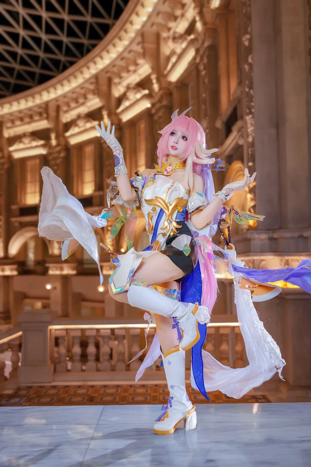【爱莉希雅cos】崩坏三人之律者降临现实 - 第 2 张