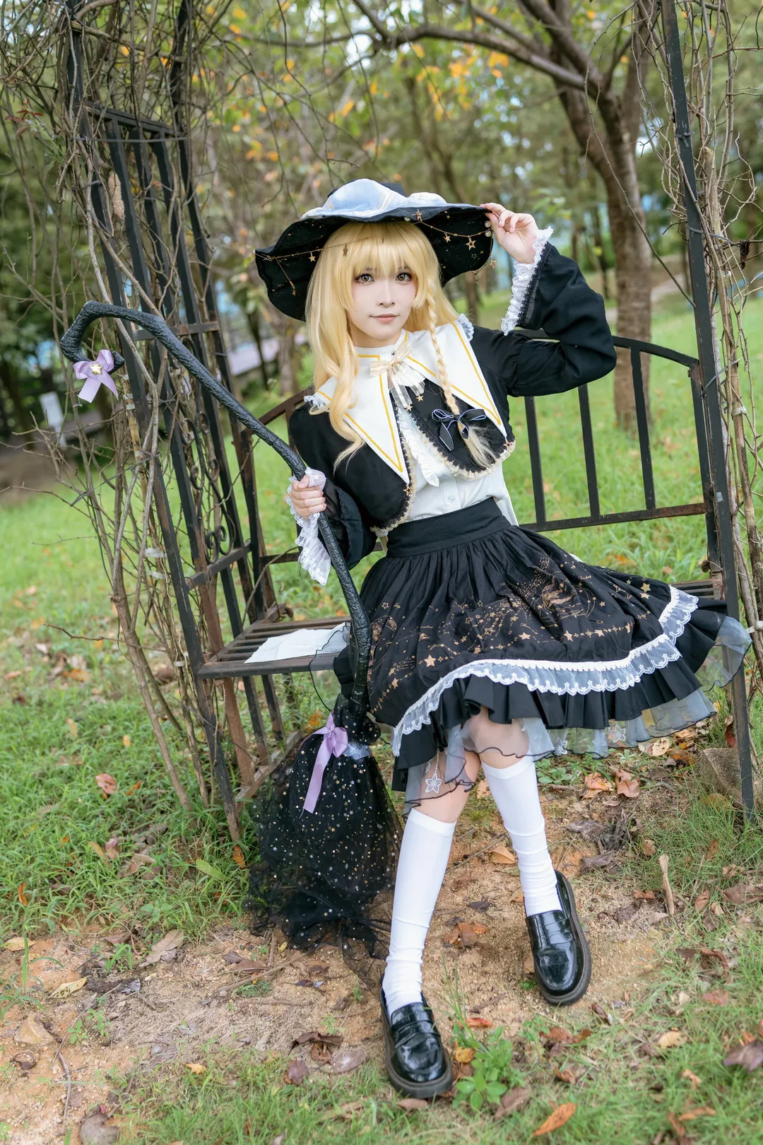 【雾雨魔理沙cos】星空与魔法，女巫的奇幻之旅 - 第 2 张