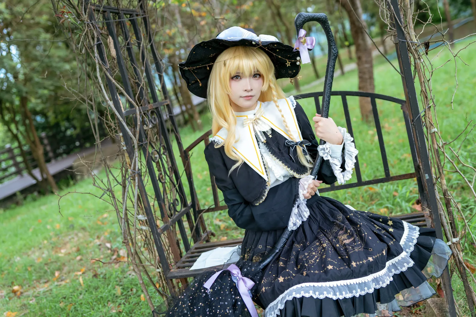 【雾雨魔理沙cos】星空与魔法，女巫的奇幻之旅 - 第 3 张