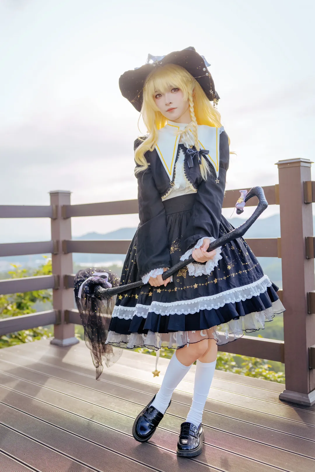 【雾雨魔理沙cos】星空与魔法，女巫的奇幻之旅 - 第 4 张