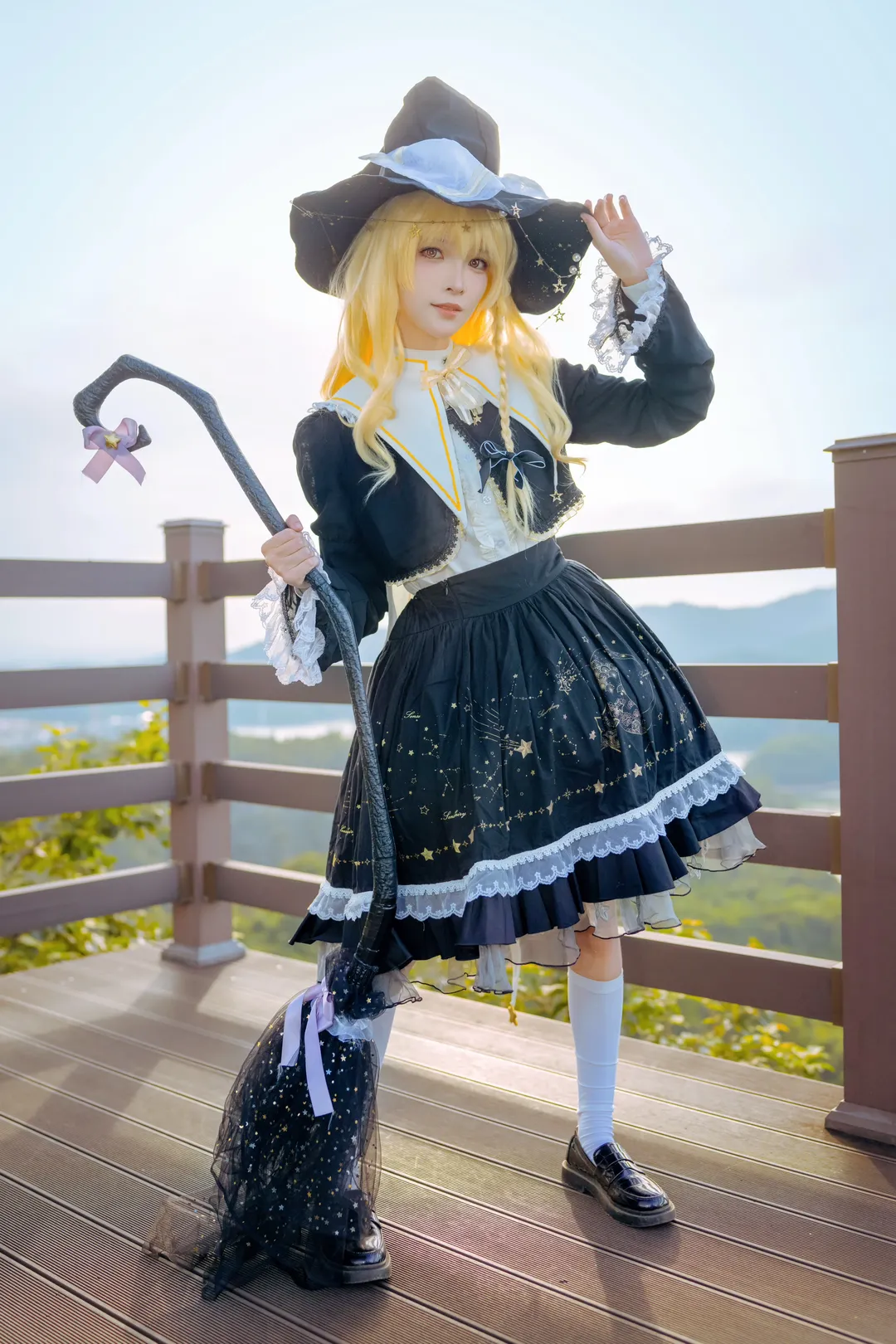 【雾雨魔理沙cos】星空与魔法，女巫的奇幻之旅 - 第 5 张