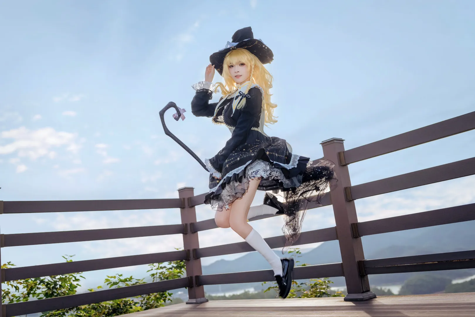 【雾雨魔理沙cos】星空与魔法，女巫的奇幻之旅 - 第 6 张