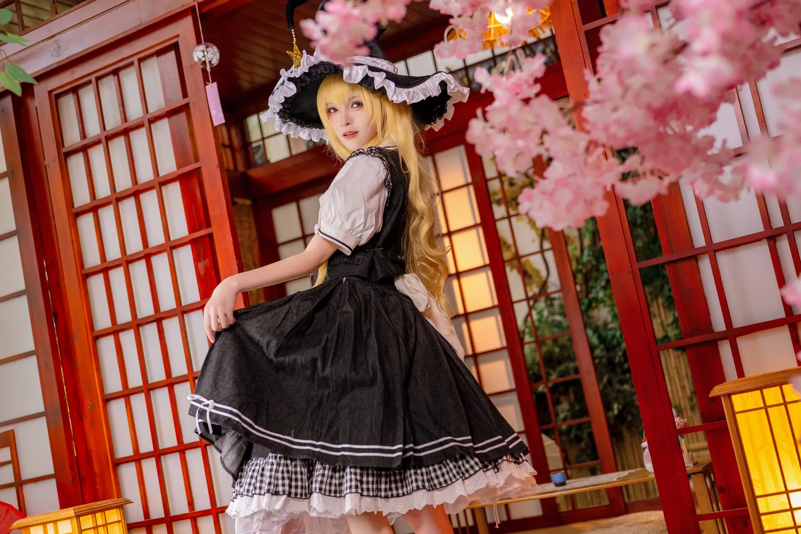 【雾雨魔理沙cos】星空与魔法，女巫的奇幻之旅 - 第 9 张