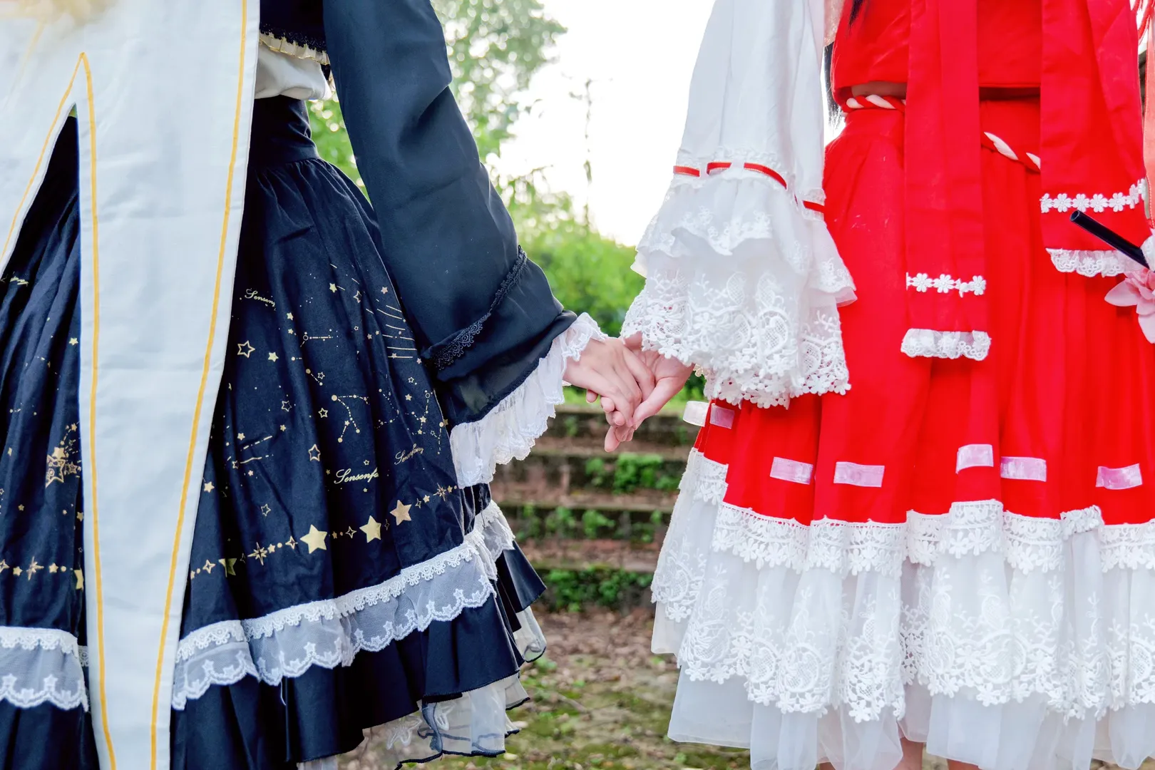 【博丽灵梦cos】【雾雨魔理沙cos】东方project红黑双人游 - 第 6 张
