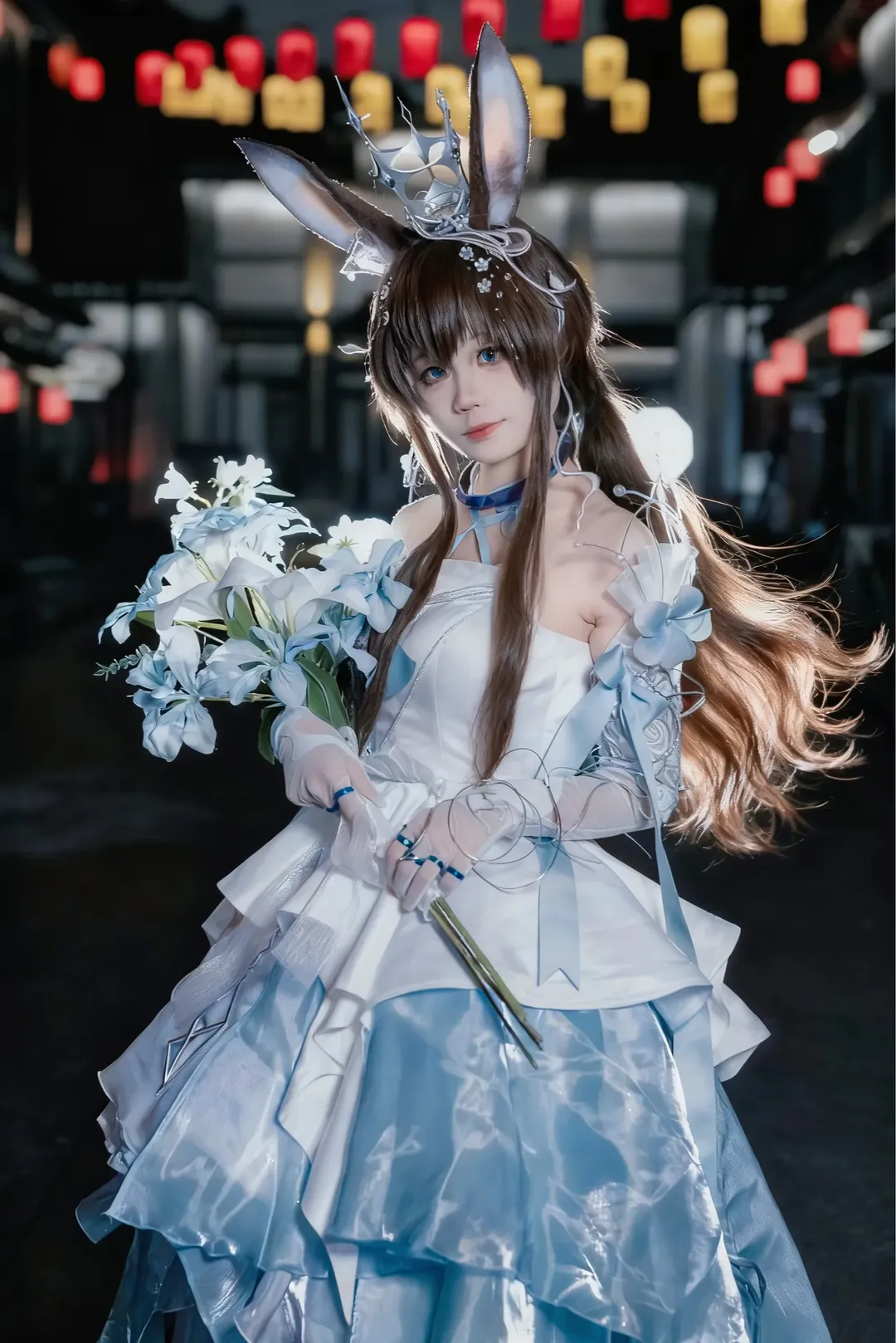 【阿米婭cos】明日方舟音律聯覺夜景場照記錄 - 第 1 張