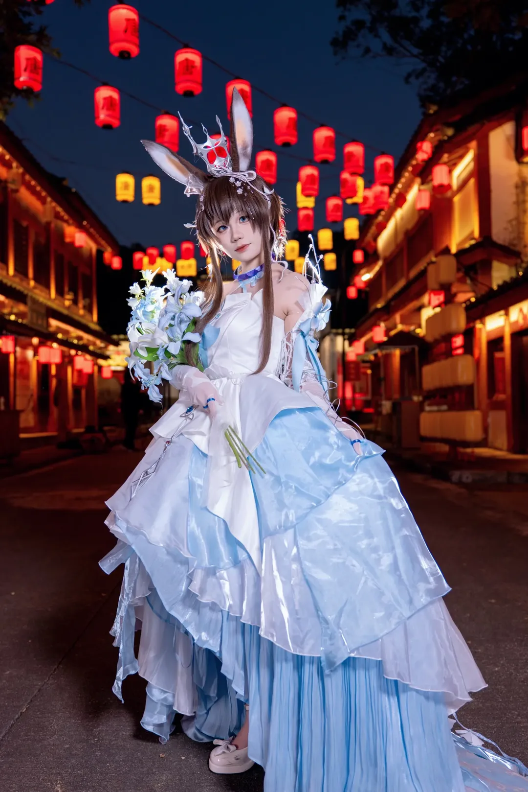 【阿米婭cos】明日方舟音律聯覺夜景場照記錄 - 第 2 張