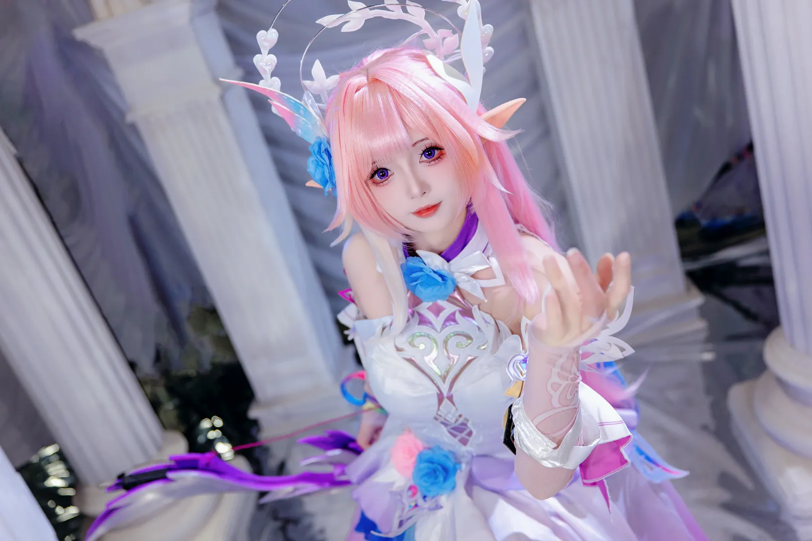 【大昔涟cos】翁法罗斯的唯美现身，体验这独属于你的浪漫 - 第 6 张