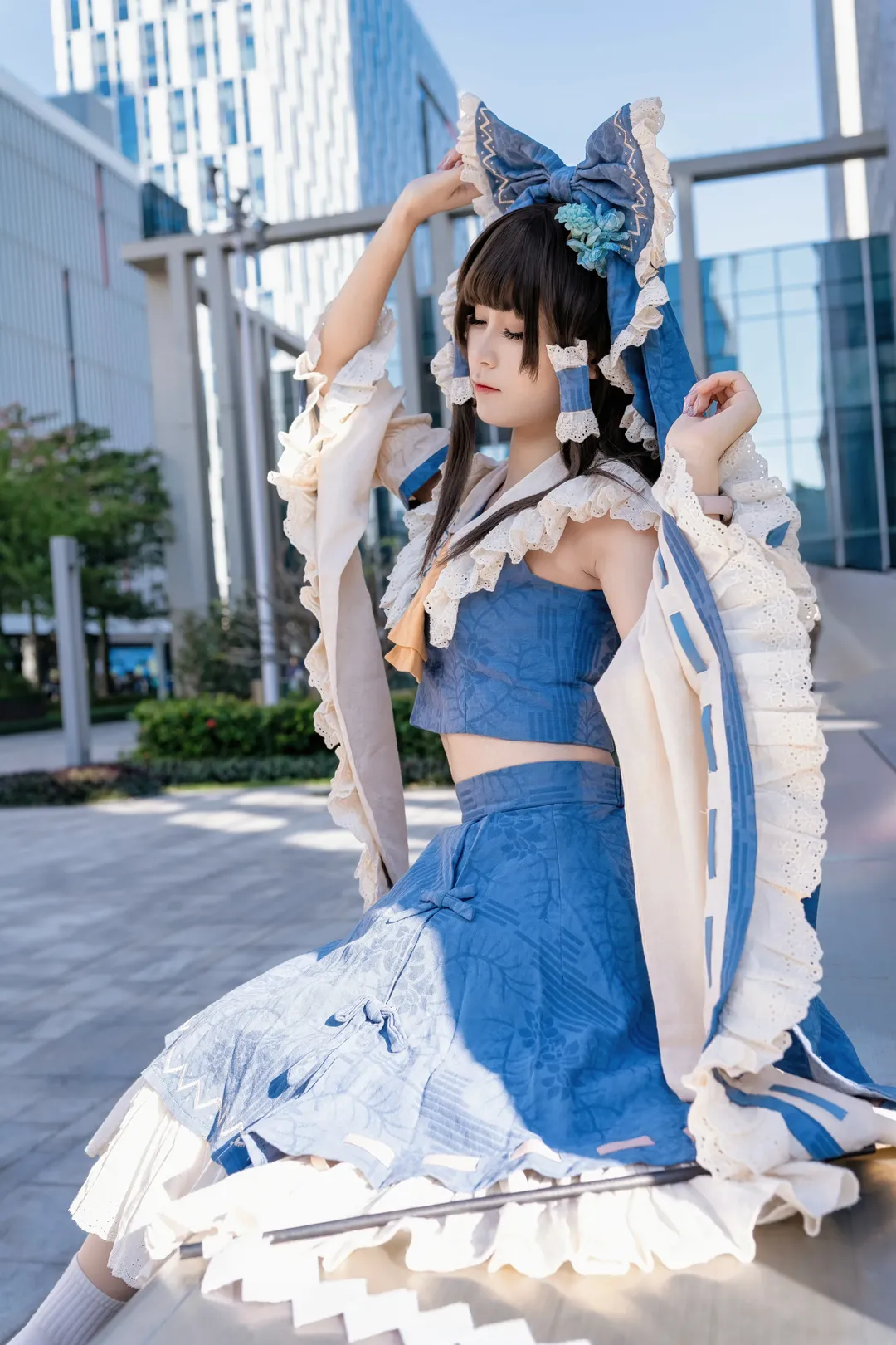 【博丽灵梦cos】东方Project巫女，元旦广州萤火虫漫展返图 - 第 1 张