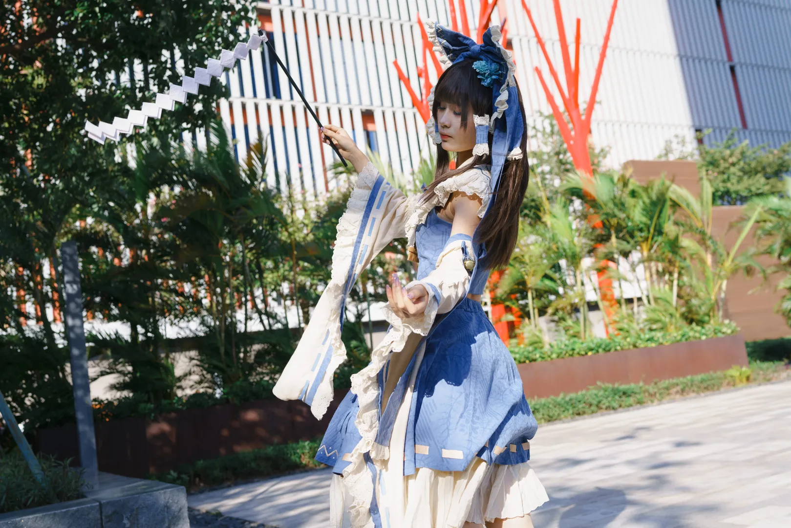 【博丽灵梦cos】东方Project巫女，元旦广州萤火虫漫展返图 - 第 10 张