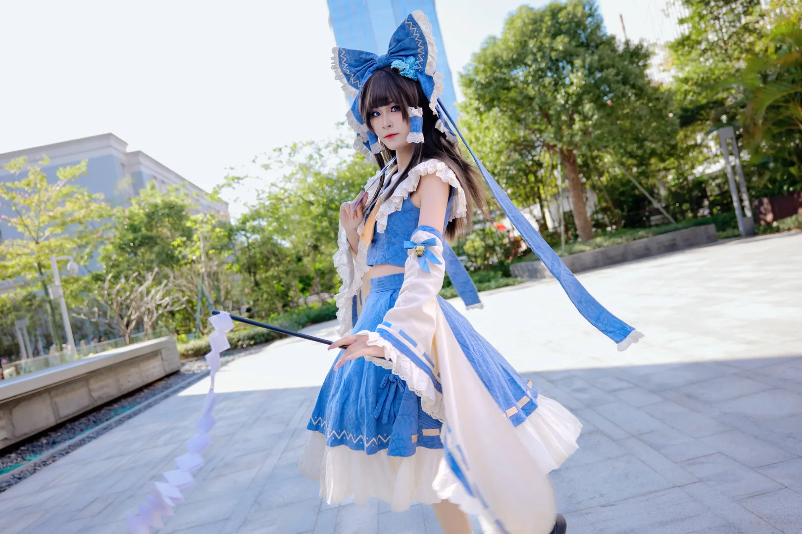 【博丽灵梦cos】东方Project巫女，元旦广州萤火虫漫展返图 - 第 5 张