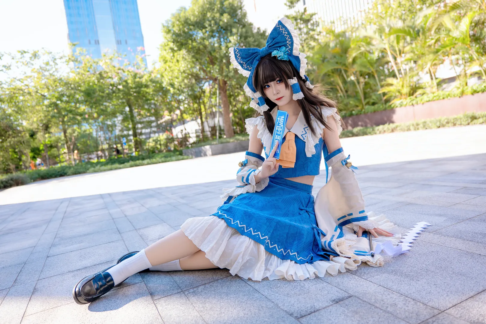 【博丽灵梦cos】东方Project巫女，元旦广州萤火虫漫展返图 - 第 6 张
