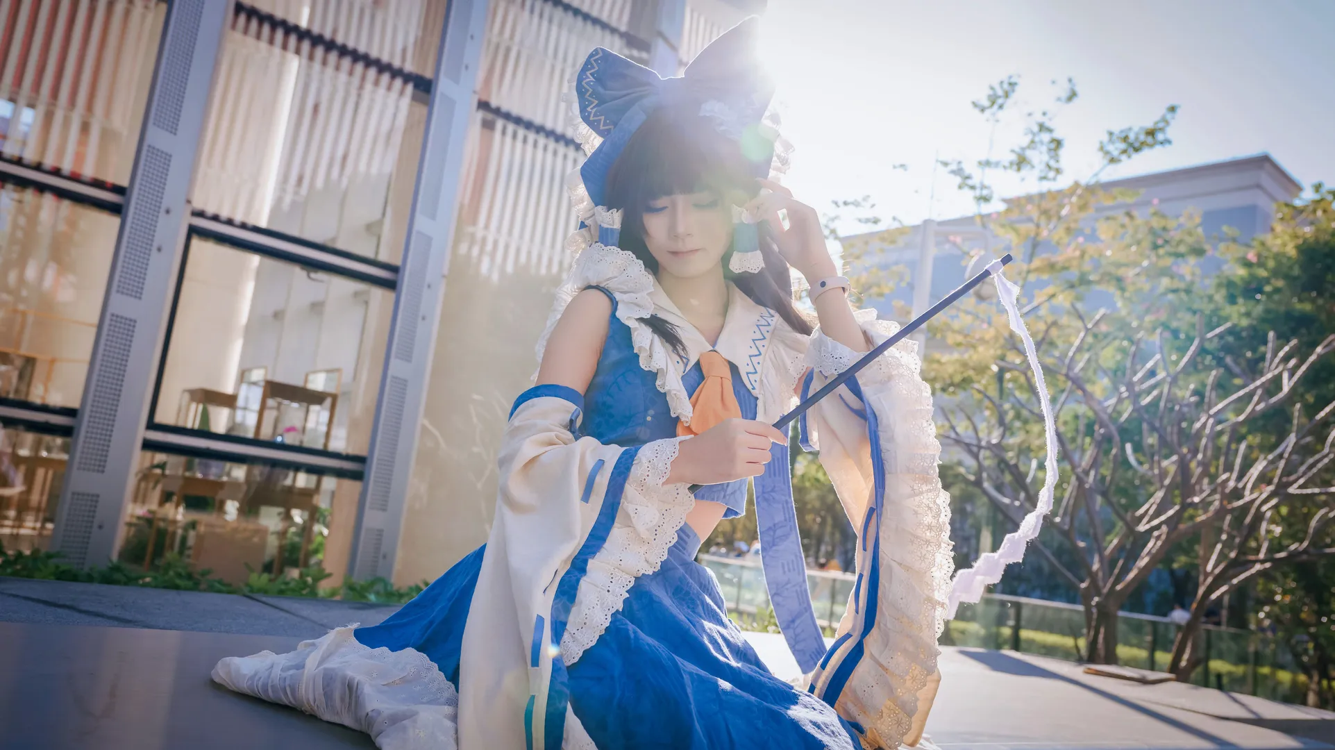 【博丽灵梦cos】东方Project巫女，元旦广州萤火虫漫展返图 - 第 8 张