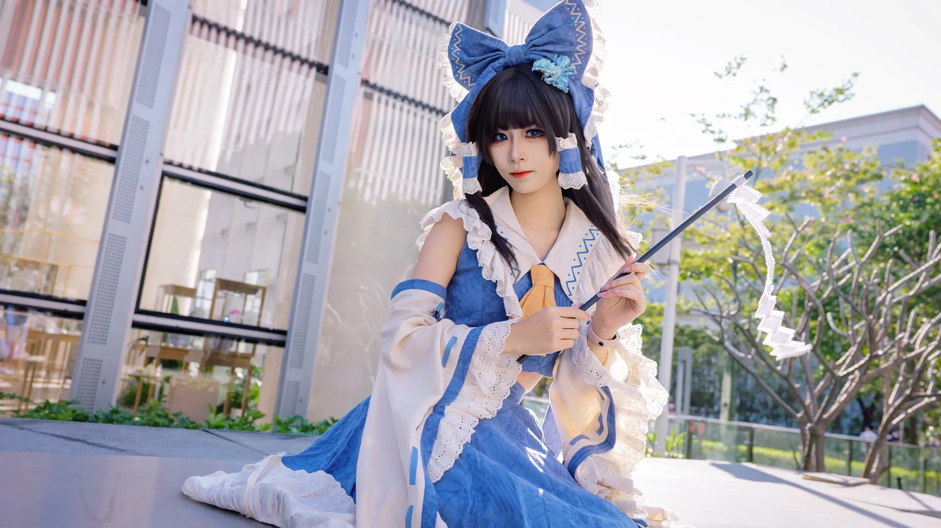 【博丽灵梦cos】东方Project巫女，元旦广州萤火虫漫展返图 - 第 9 张