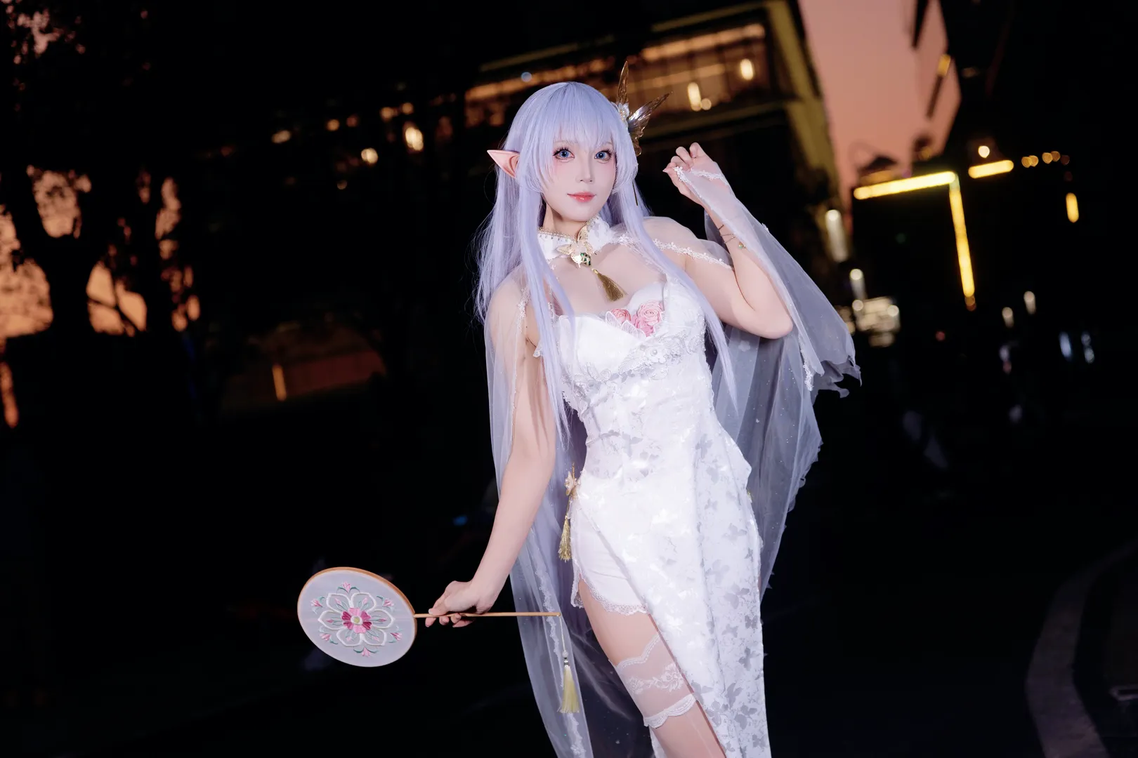 阿尔比恩cos 碧蓝航线旗袍漫展返图 - 第 7 张