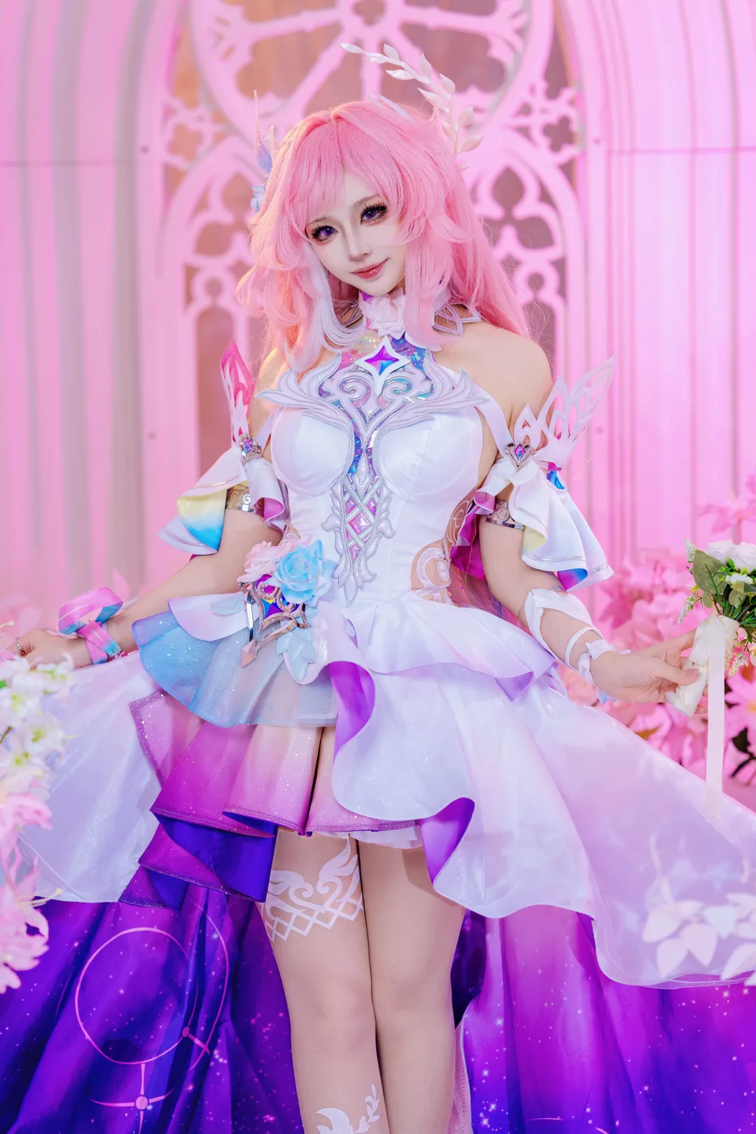 【昔涟cos】崩坏星穹铁道里的星空魔法少女 - 第 1 张