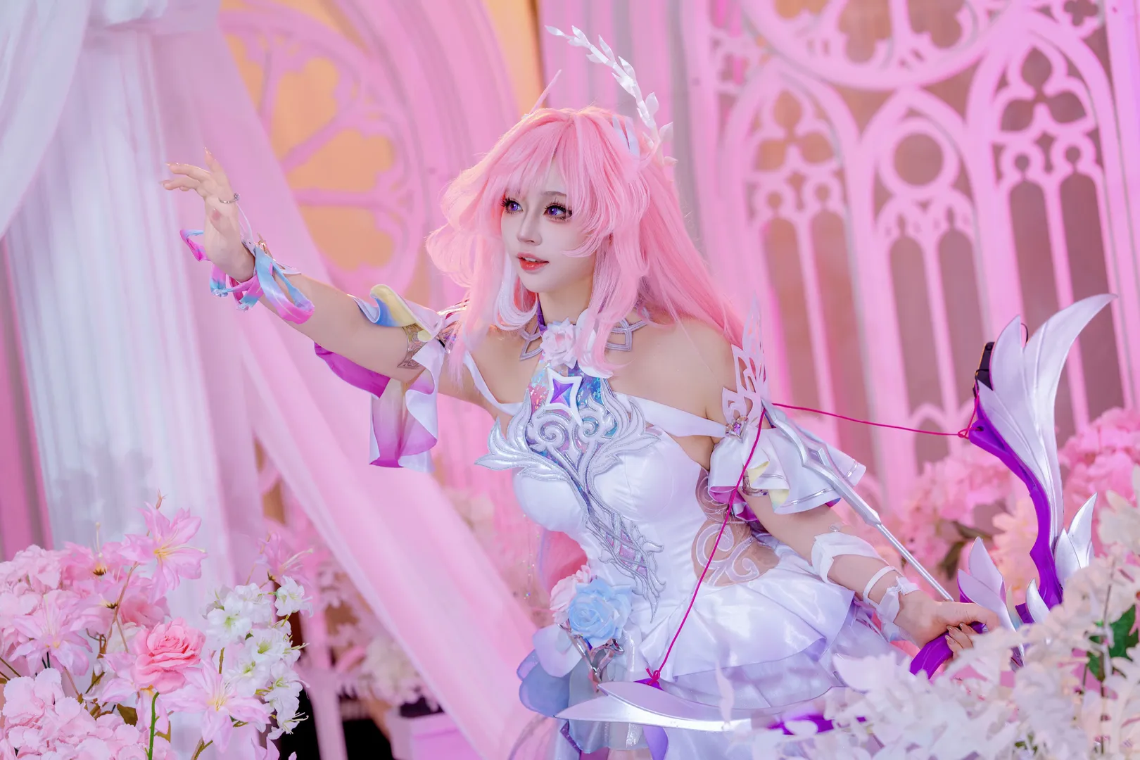 【昔涟cos】崩坏星穹铁道里的星空魔法少女 - 第 6 张