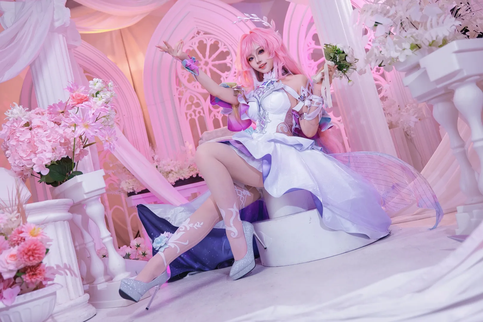 【昔涟cos】崩坏星穹铁道里的星空魔法少女 - 第 8 张