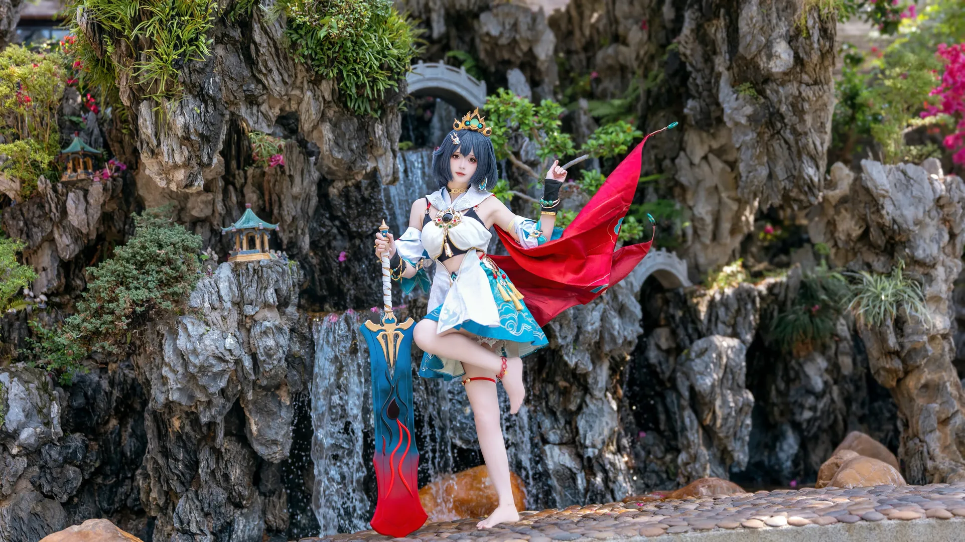 【云璃cos】崩坏星穹铁道 园林实景下的萌妹力量 - 第 11 张