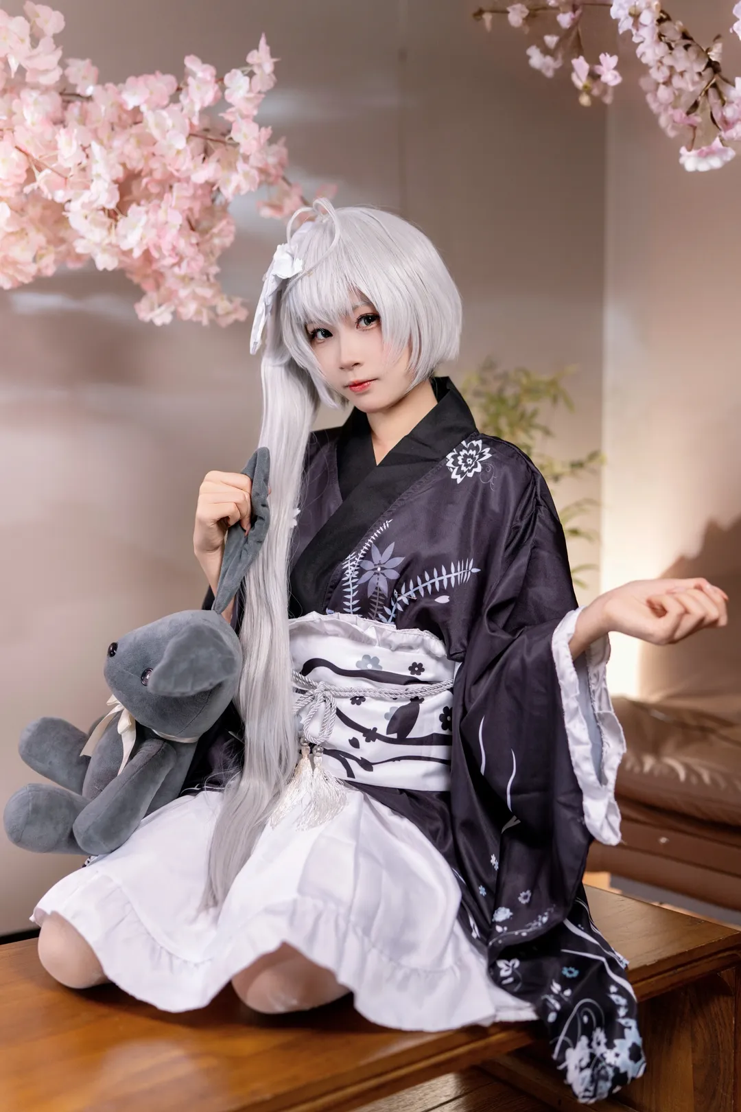 【春日野穹cos】和风樱景下的穹妹日常 - 第 10 张