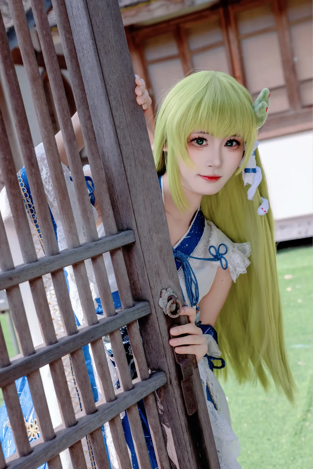 【東風谷早苗cos】來自東方Project的守矢神社現人神 - 第 1 張
