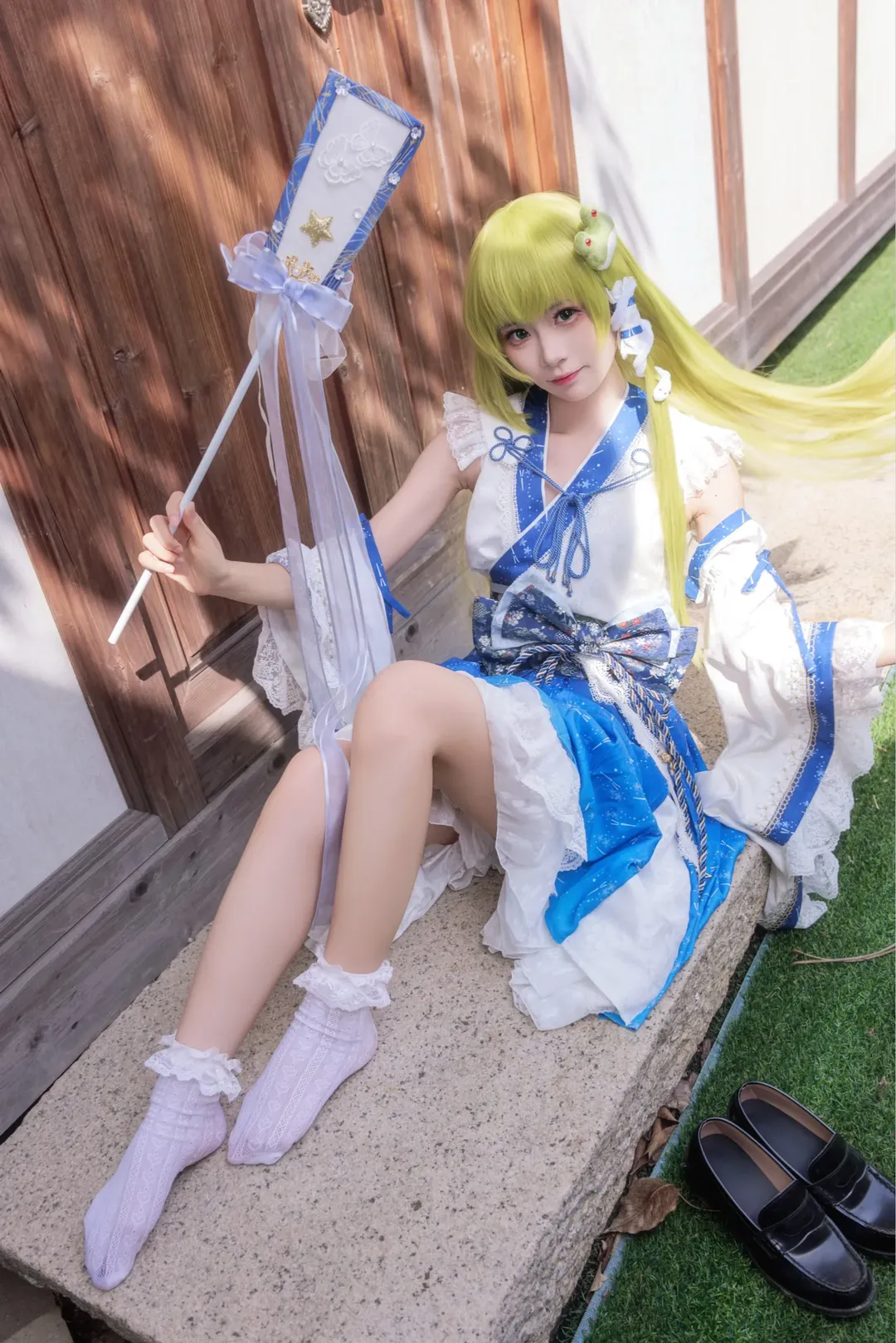 【東風谷早苗cos】來自東方Project的守矢神社現人神 - 第 2 張