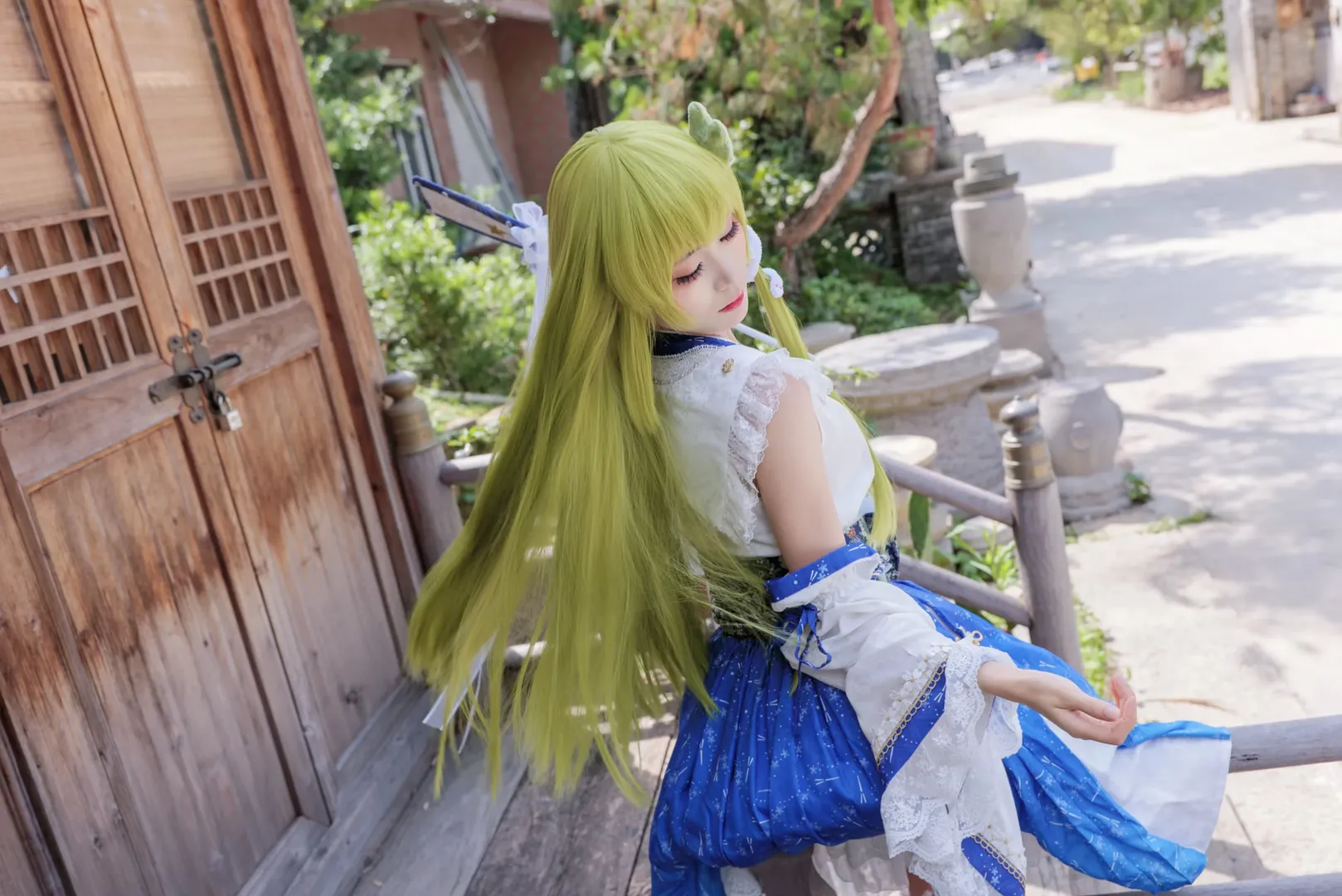 【東風谷早苗cos】來自東方Project的守矢神社現人神 - 第 4 張