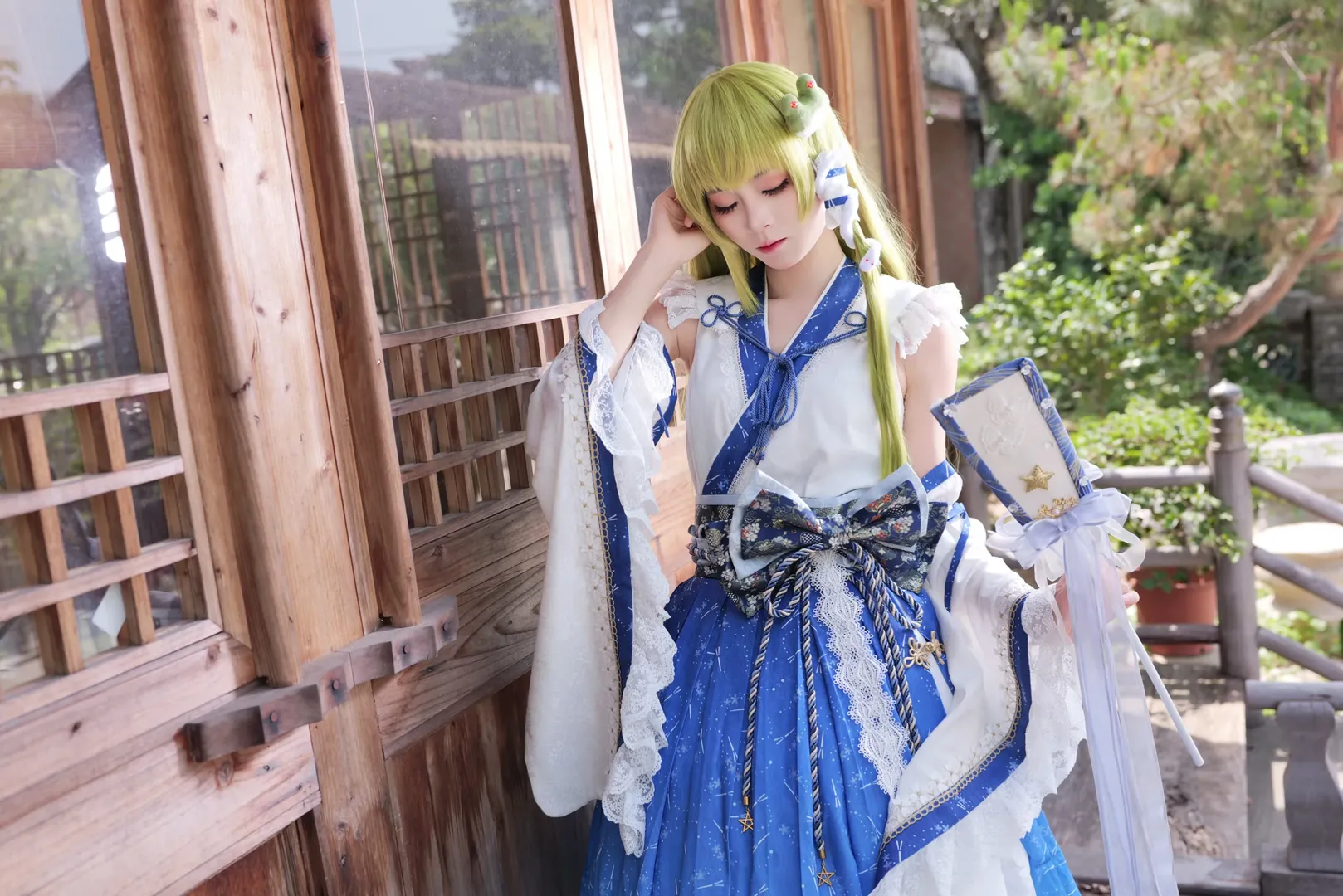 【東風谷早苗cos】來自東方Project的守矢神社現人神 - 第 5 張
