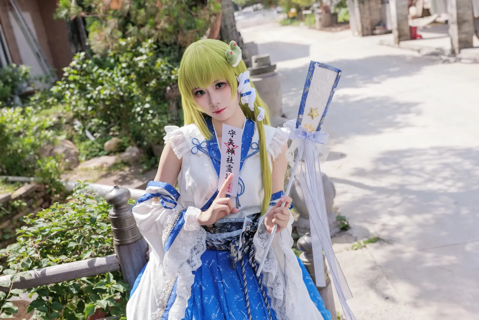【東風谷早苗cos】來自東方Project的守矢神社現人神 - 第 6 張