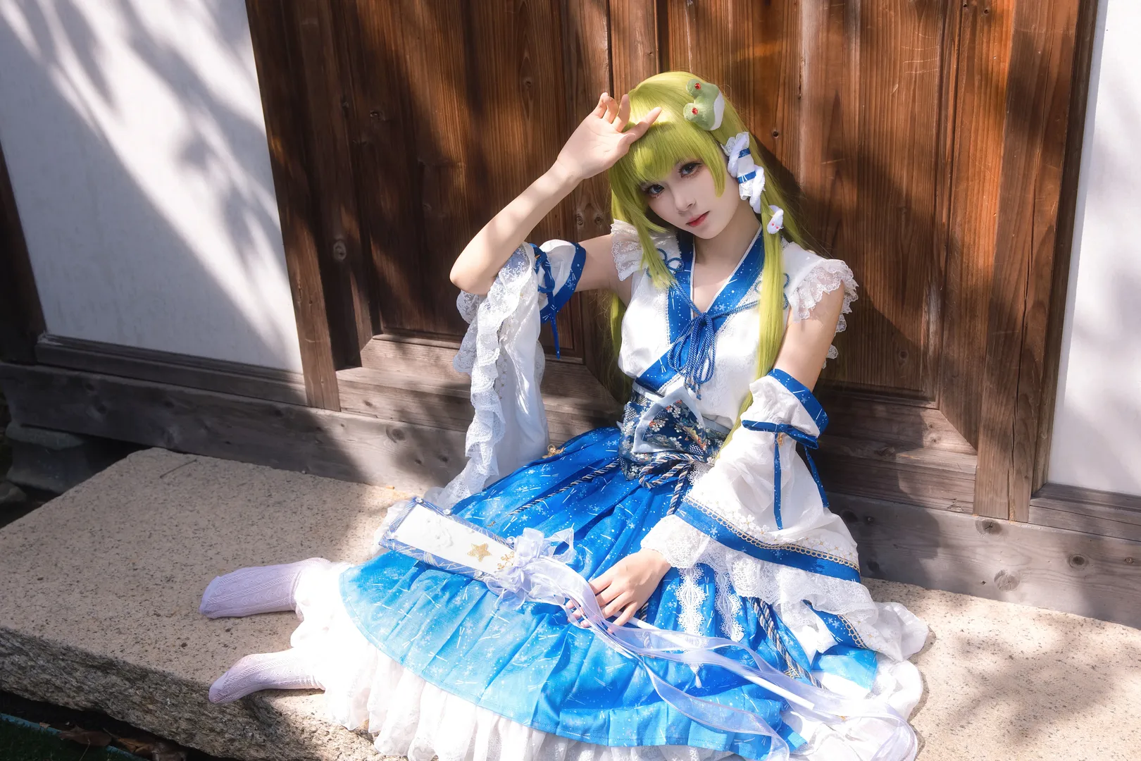 【東風谷早苗cos】風神錄祝詞迴響，風起時分的神明眷顧