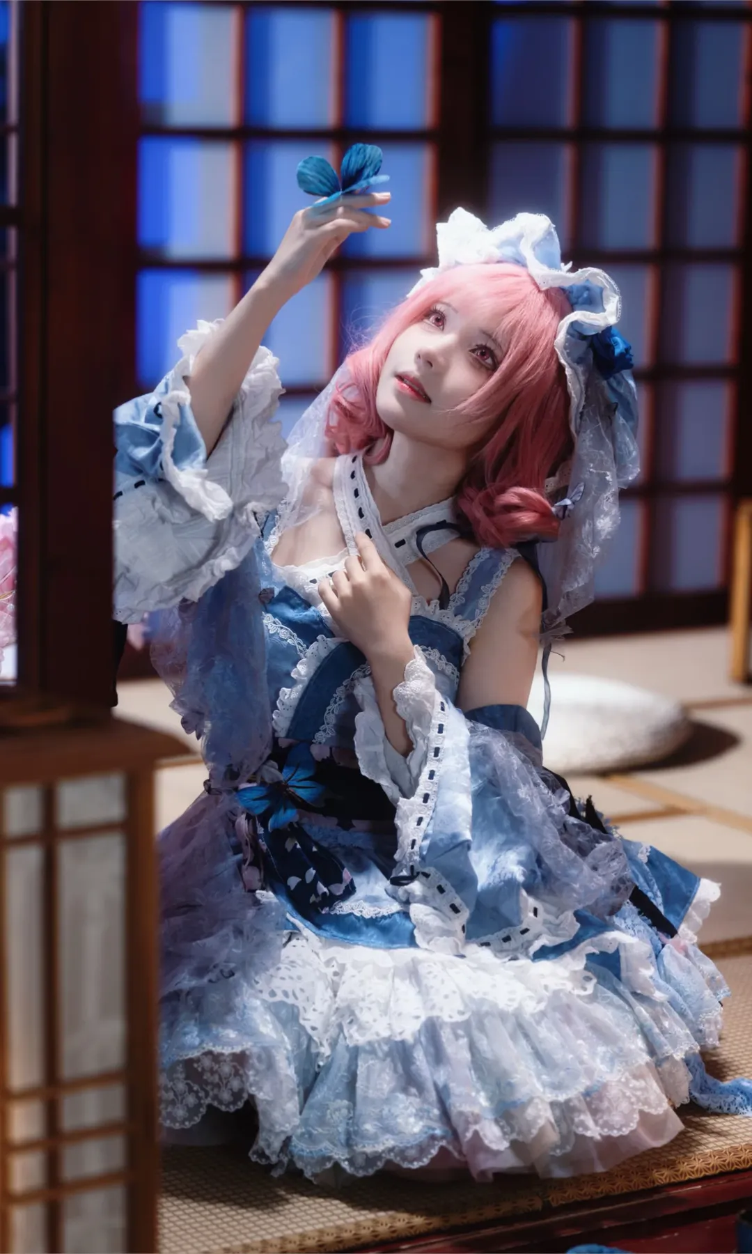 【西行寺幽幽子cos】东方project墨染之樱正片分享 - 第 1 张