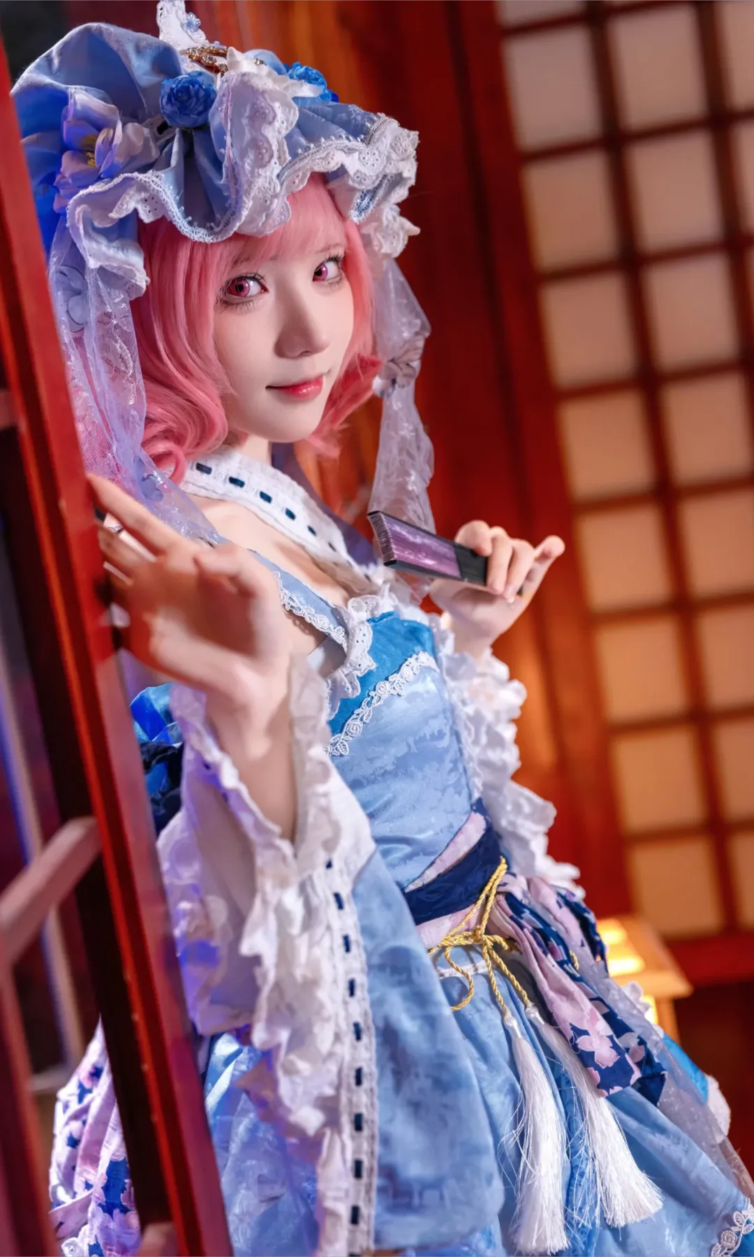 【西行寺幽幽子cos】东方project墨染之樱正片分享 - 第 3 张