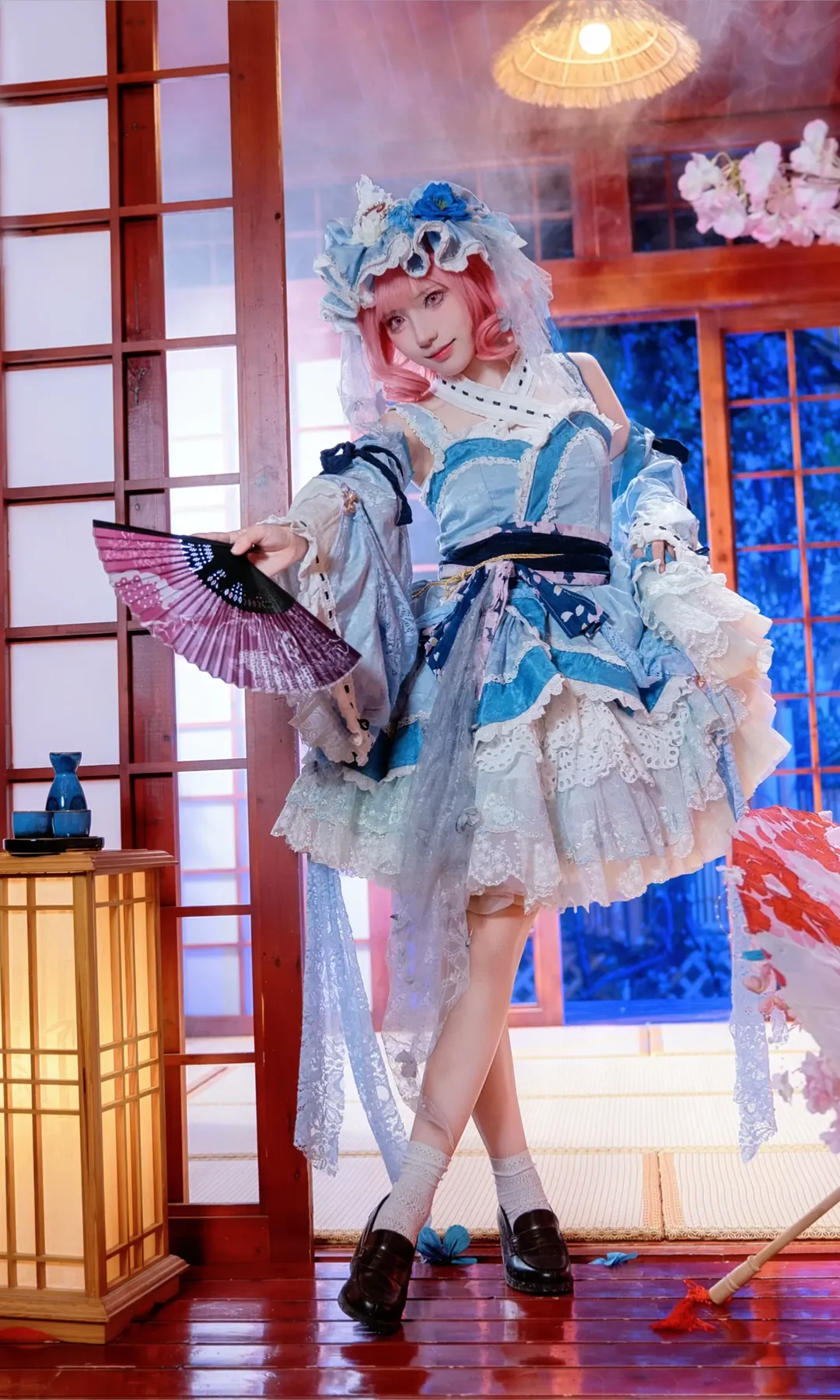 【西行寺幽幽子cos】东方project墨染之樱正片分享 - 第 6 张