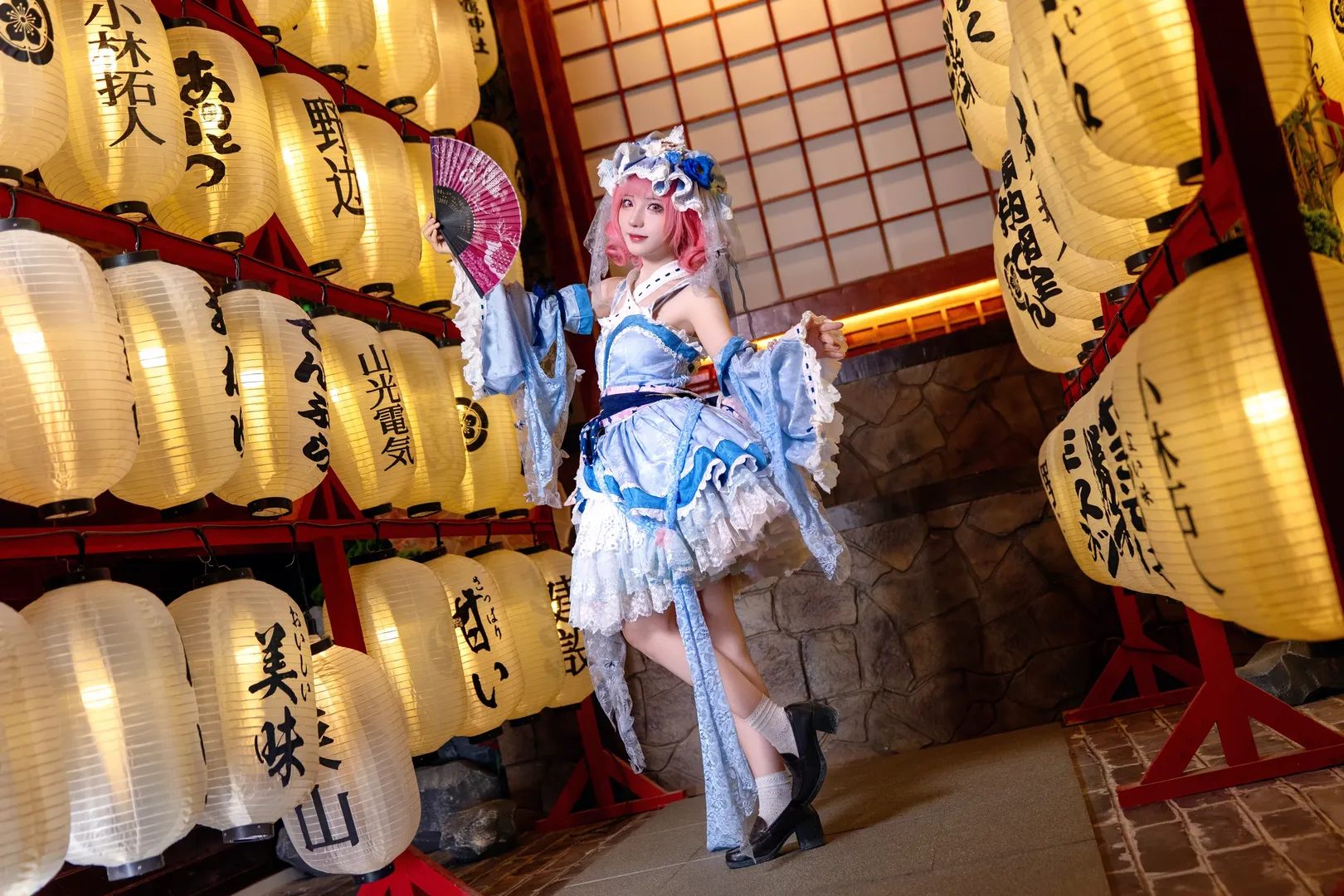 【西行寺幽幽子cos】东方project中的梦幻和风 - 第 5 张