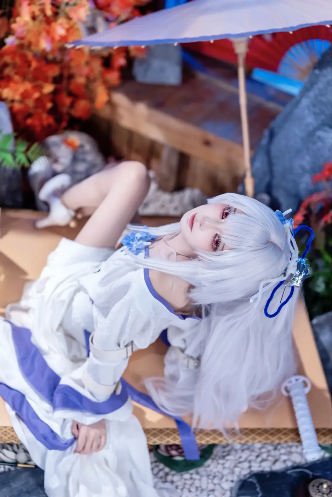 【绯雪cos】鸣潮里的初雪，清冷与温柔并存的质感 - 第 3 张