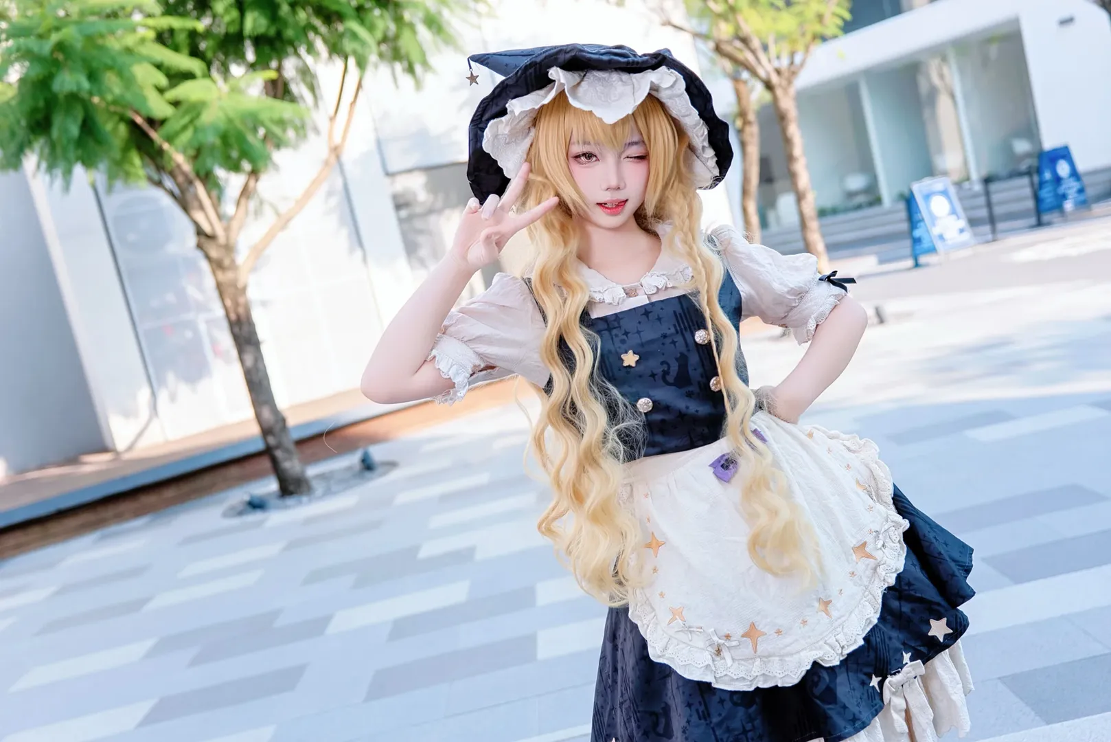 【雾雨魔理沙cos】东方Project漫展正片分享 - 第 7 张