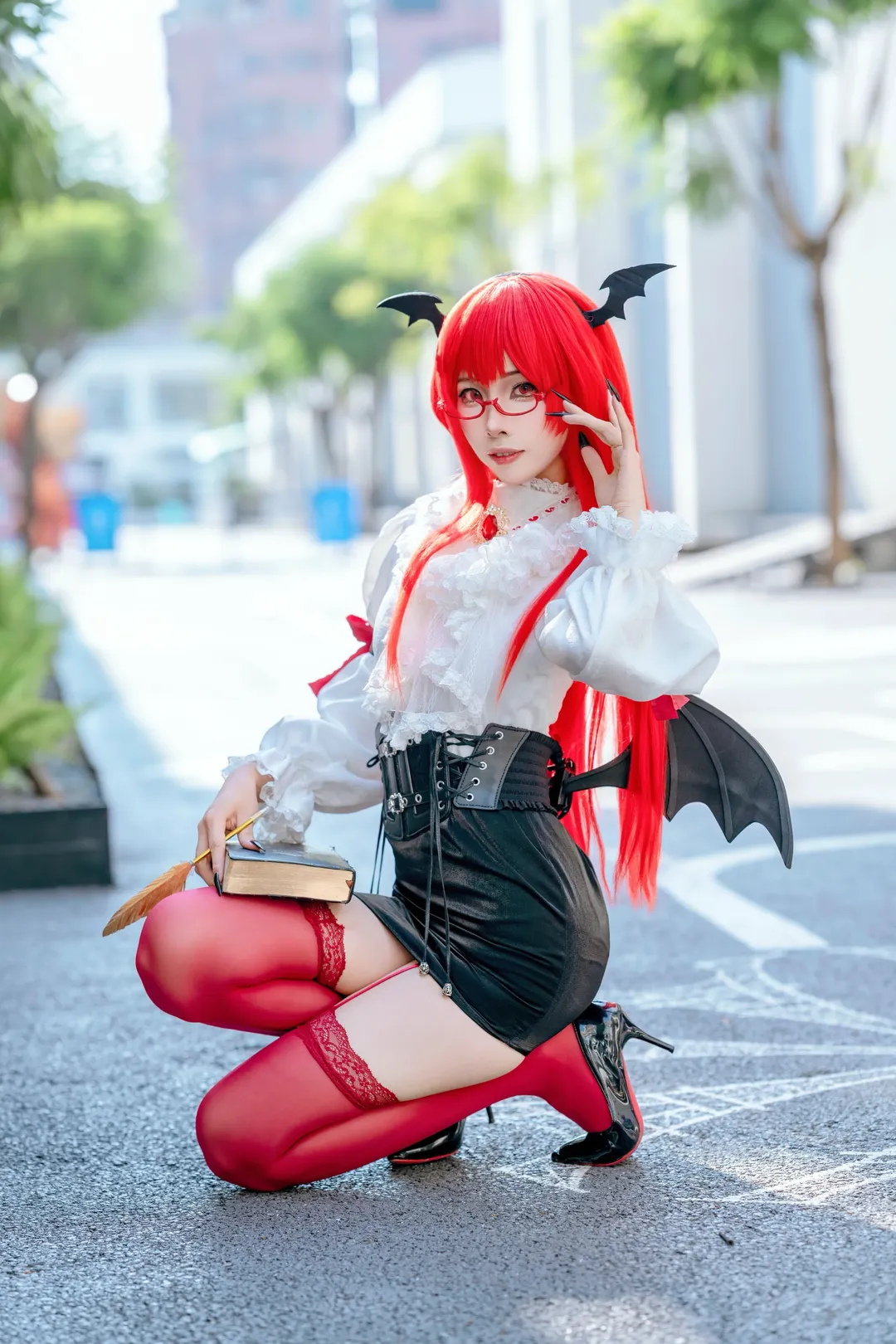 【小恶魔cos】东方project的绯红书页展示 - 第 5 张
