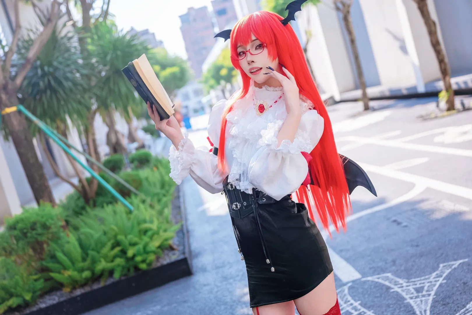 【小恶魔cos】东方project的绯红书页展示 - 第 7 张