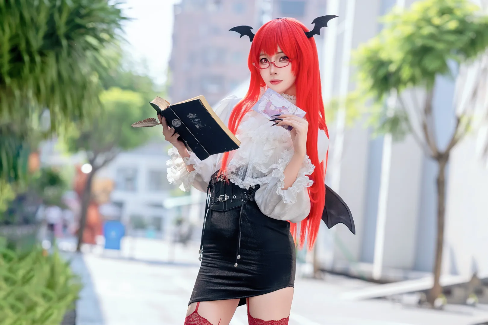 【小恶魔cos】东方project的绯红书页展示 - 第 8 张