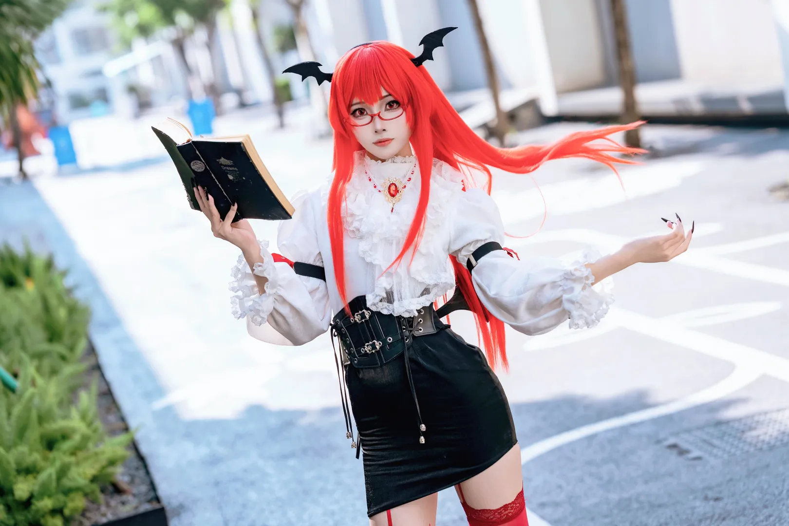 【小恶魔cos】东方project的绯红书页展示 - 第 9 张
