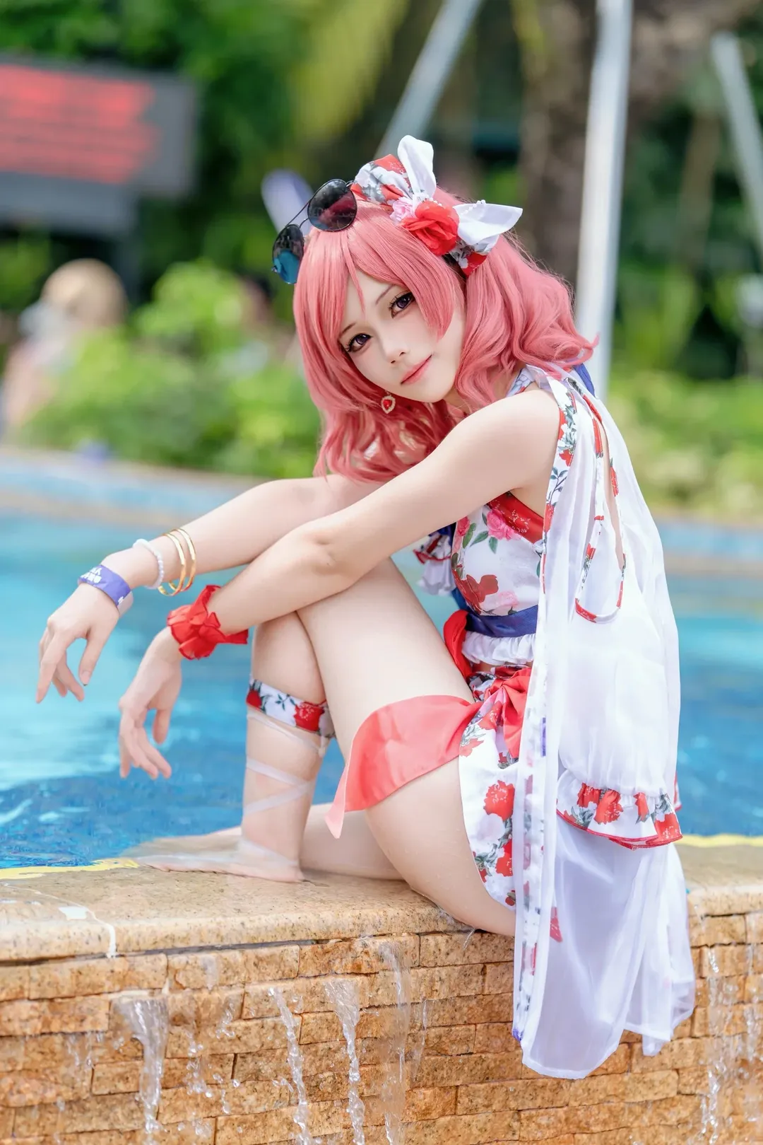 【西木野真姬cos】LoveLive!的夏日限定，泳装玩水大整活 - 第 2 张