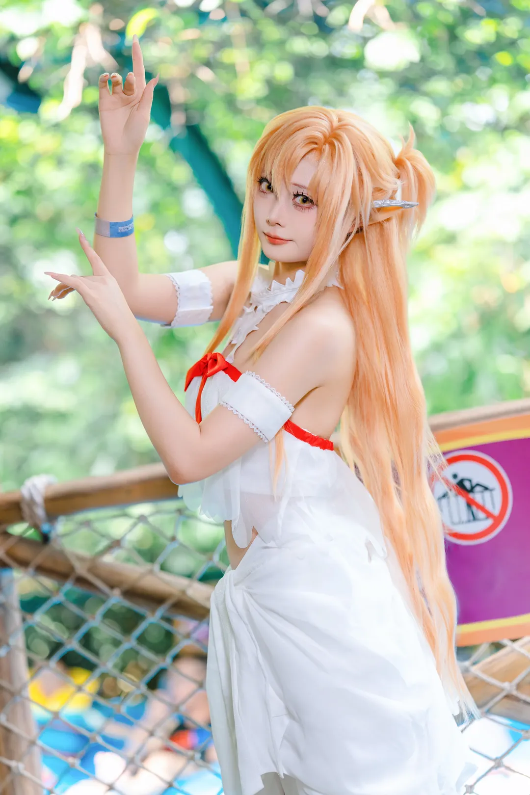 【亚丝娜cos】长隆水上乐园的夏日精灵 - 第 6 张