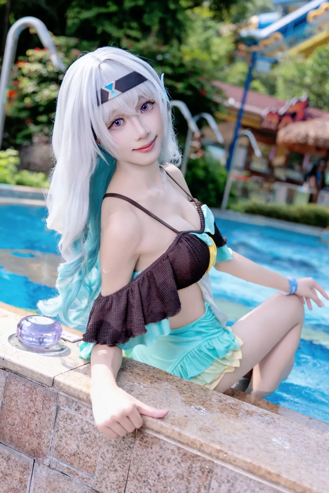 【流萤cos】夏日限定萤宝的崩坏星穹铁道泳装特辑 - 第 1 张