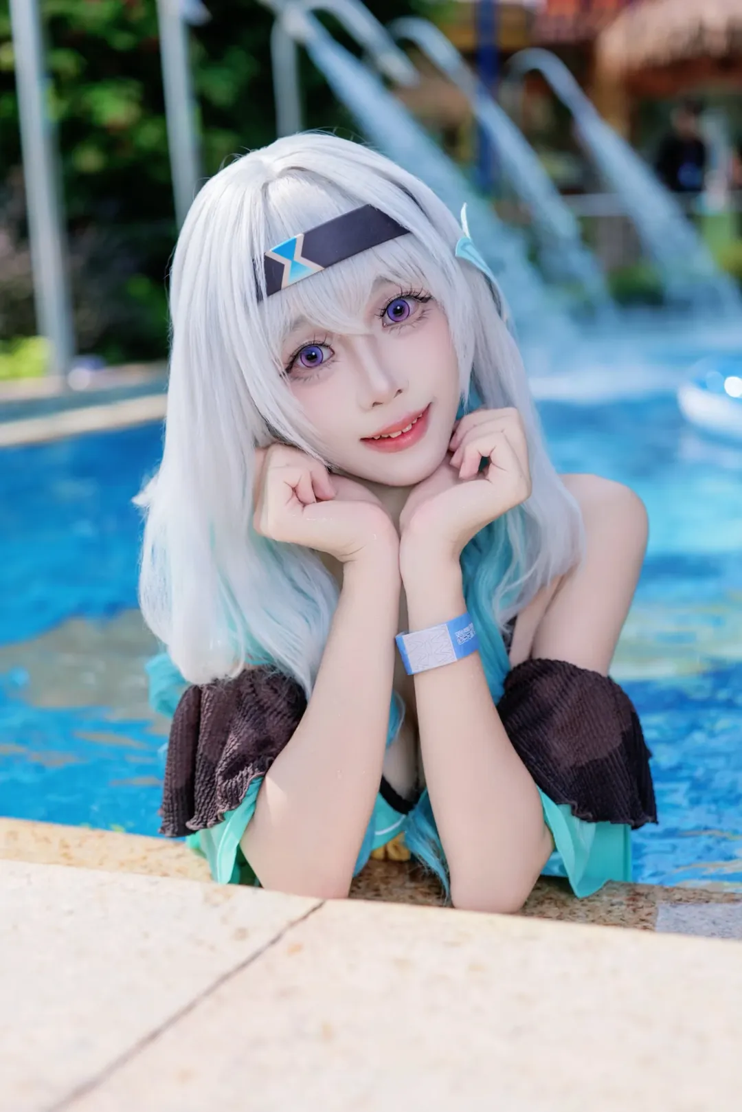 【流萤cos】夏日限定萤宝的崩坏星穹铁道泳装特辑 - 第 2 张